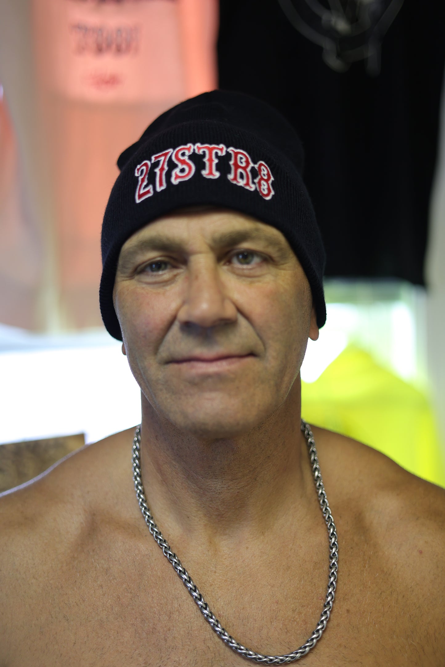 Black Beanie Original 27str8 design(winter hat)