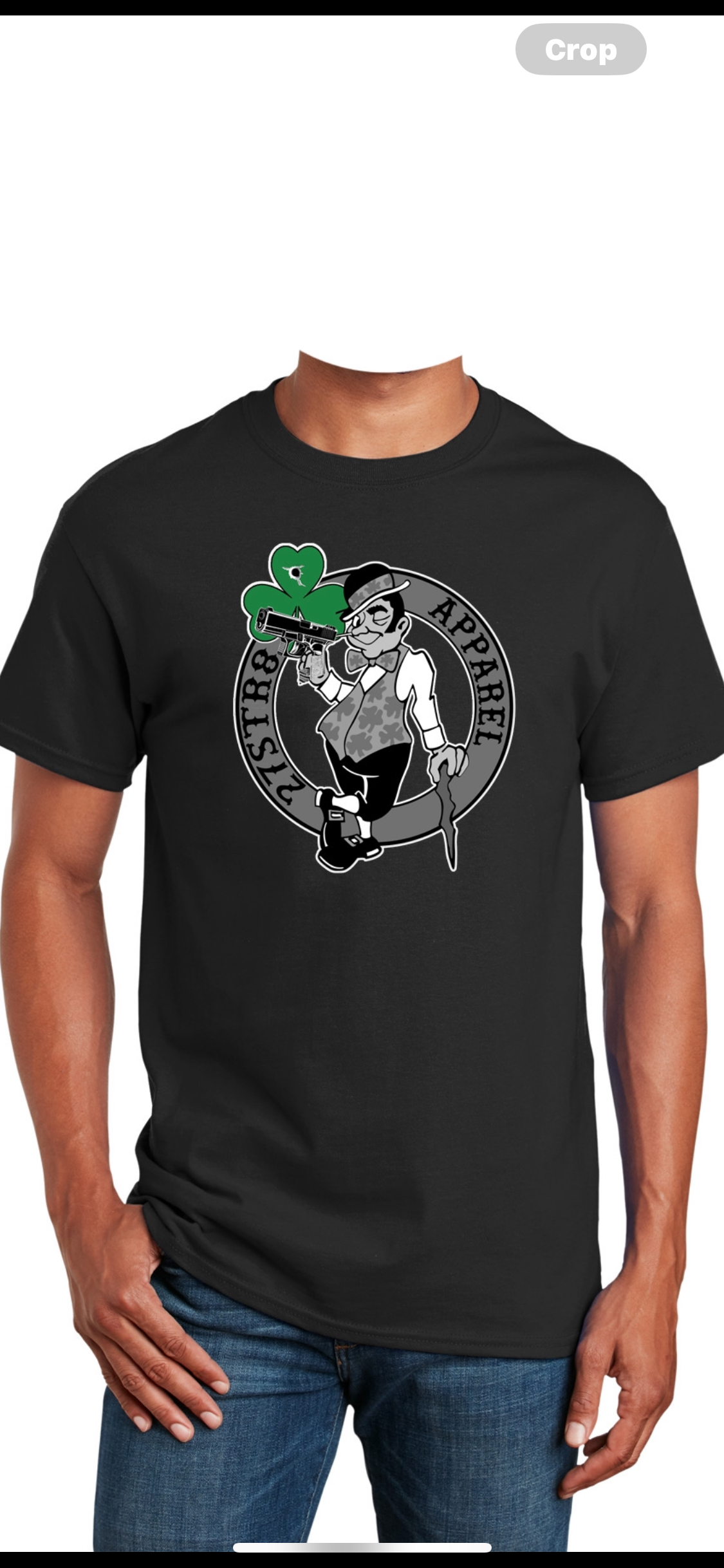 Celtics-Themed T-Shirt.