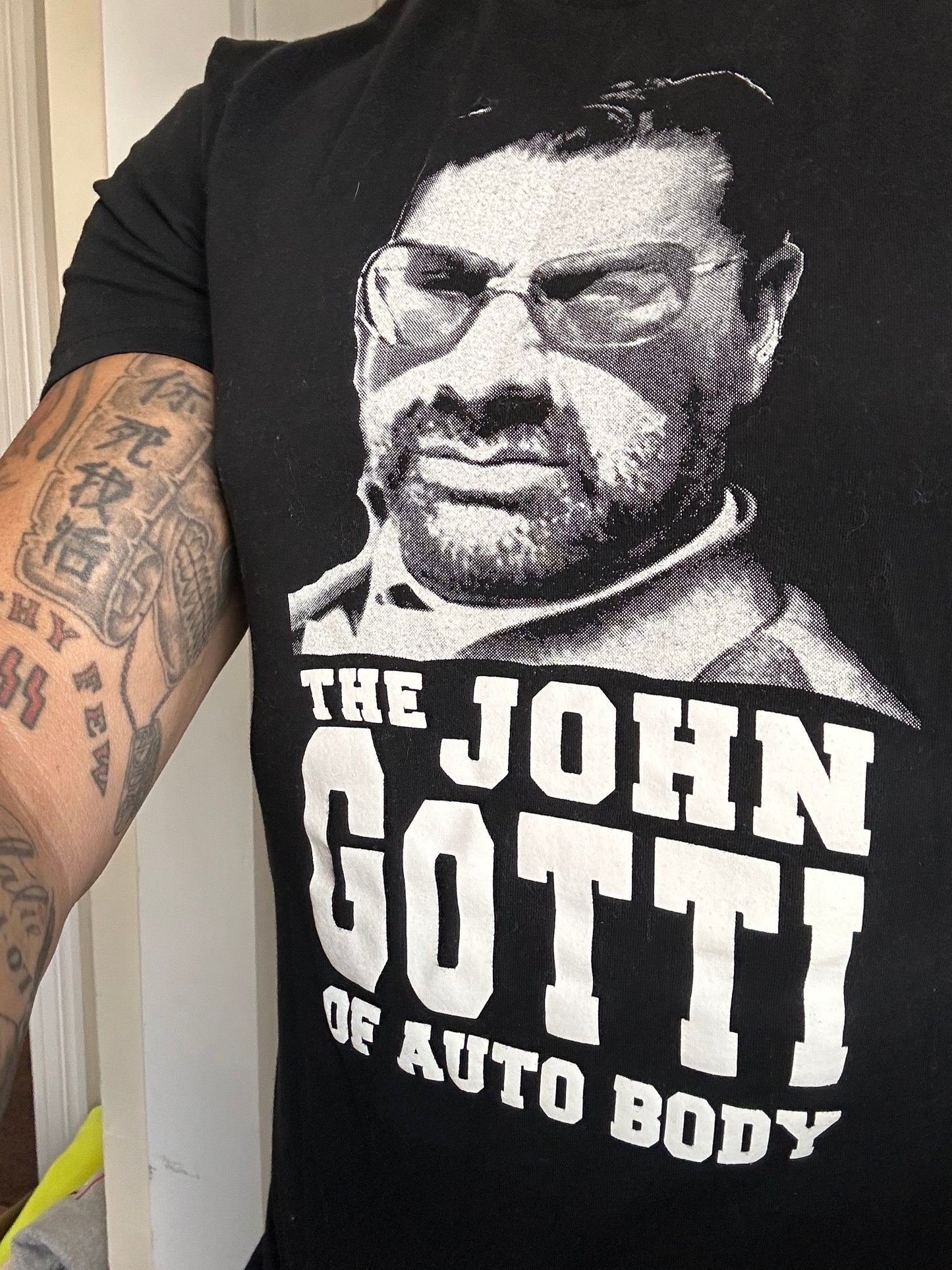 John Gotti Of Auto Body T-Shirt (Black)